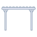 aalluminum patio icon 