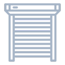 roll down window covering icon